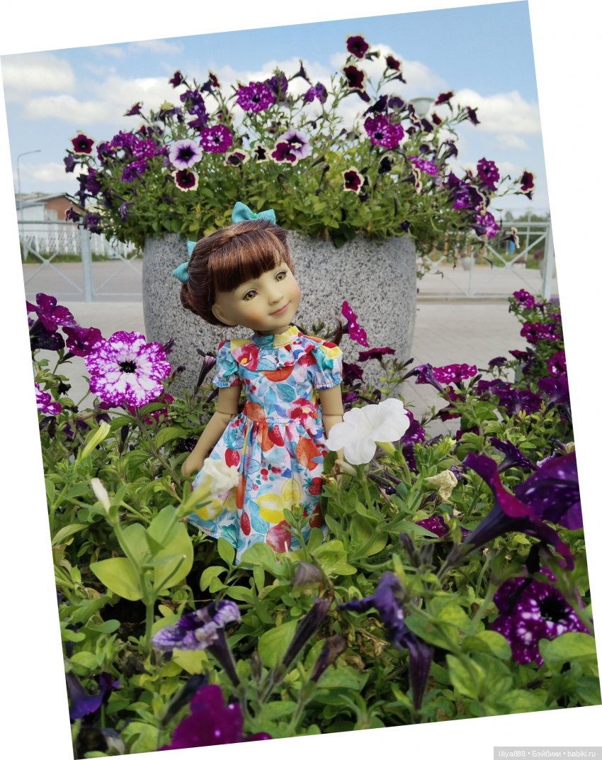 Клумба. Из цикла "Белкино лето" (фото 8)