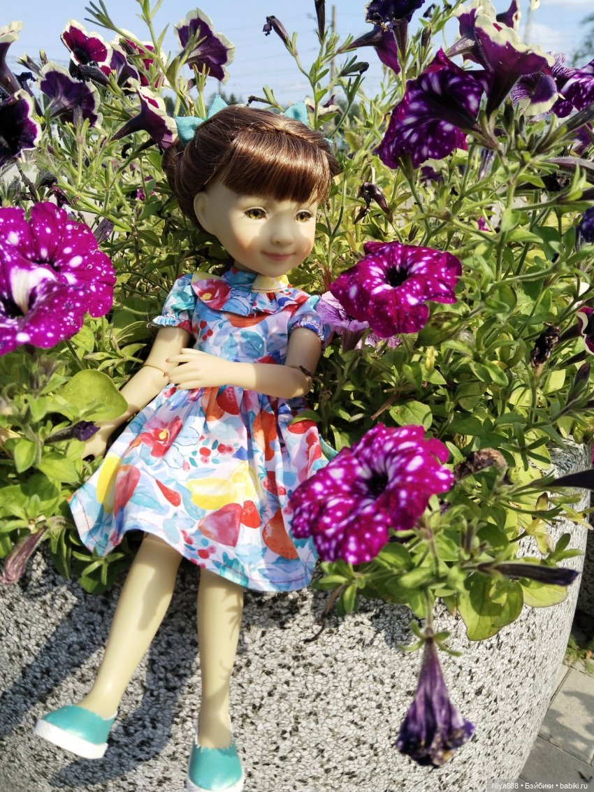 Клумба. Из цикла "Белкино лето" | Бэйбики Клумба. Из цикла "Белкино лето" (фото 4)