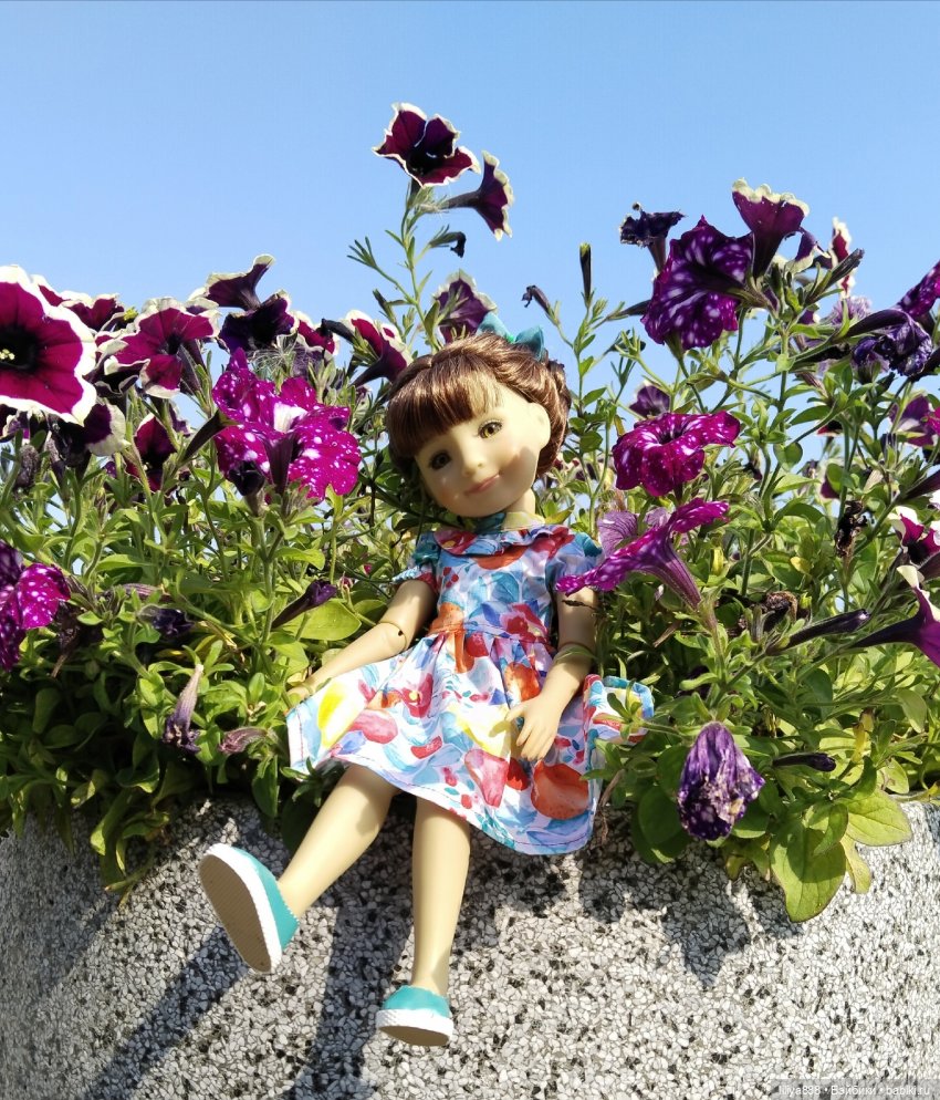 Клумба. Из цикла "Белкино лето" | Бэйбики Клумба. Из цикла "Белкино лето" (фото 3)