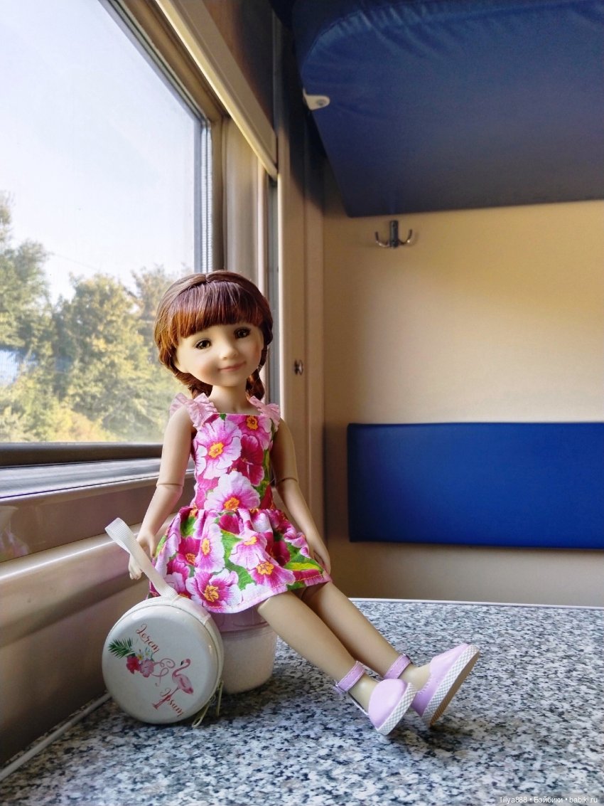 Поезд. 🚂🚃 Из цикла "Белкино лето"