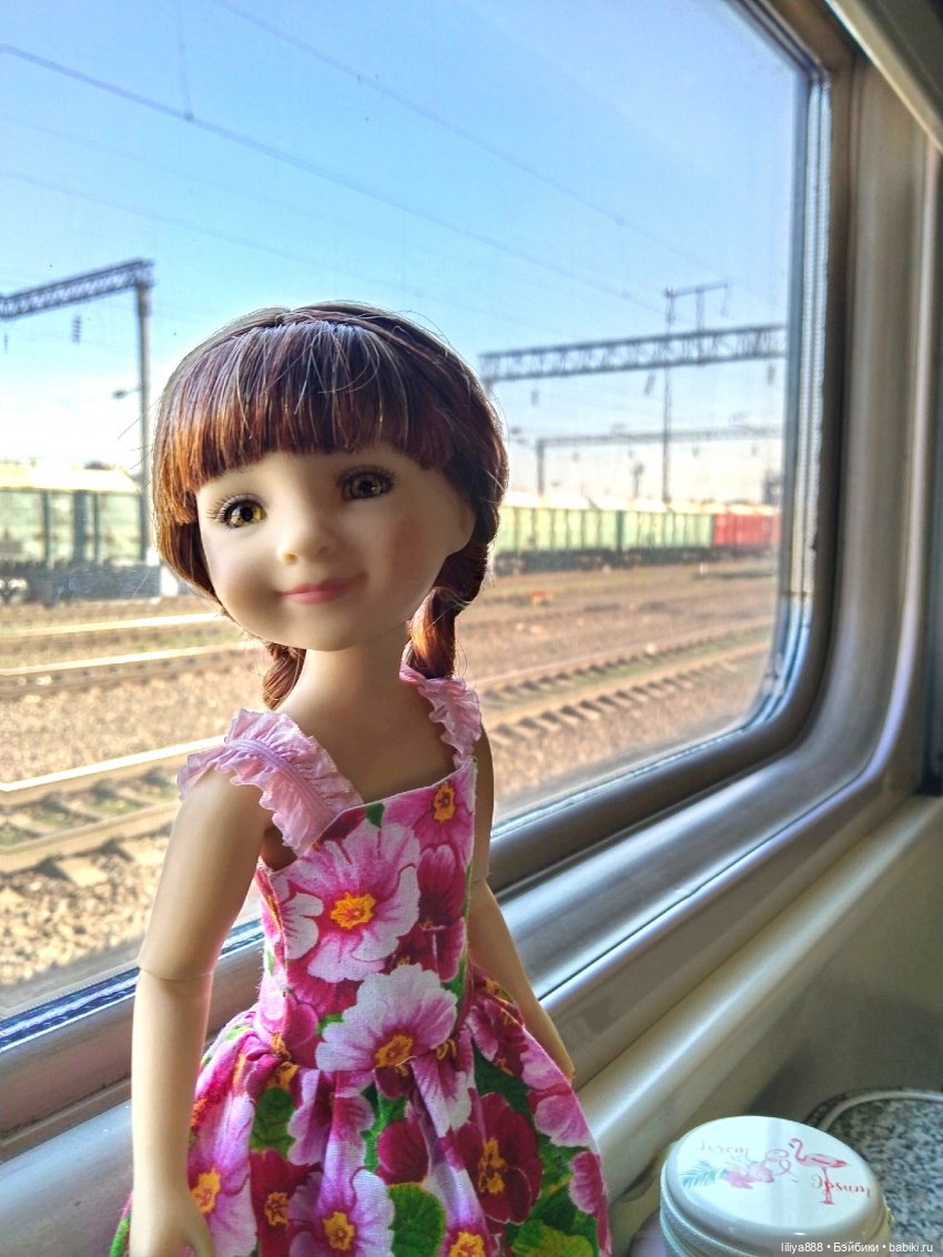 Поезд. 🚂🚃 Из цикла "Белкино лето"