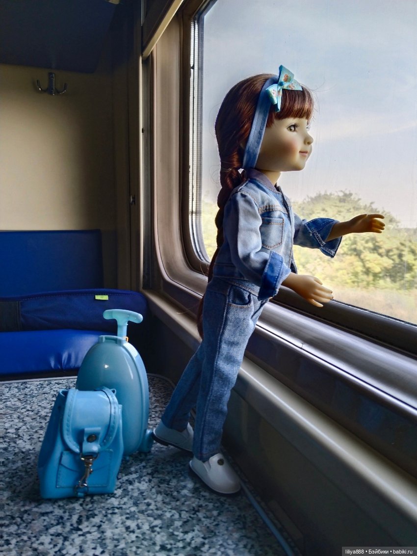 Поезд. 🚂🚃 Из цикла "Белкино лето" (фото 9)