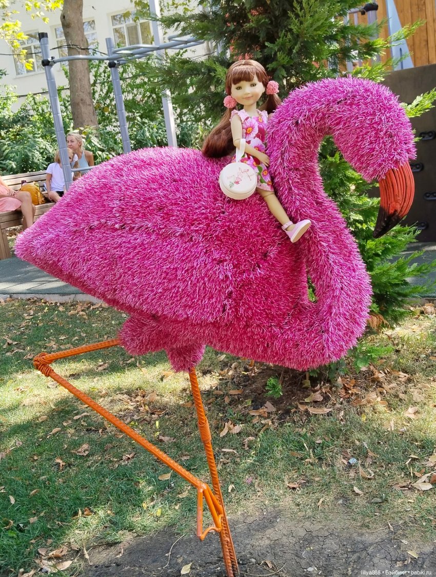 Фламинго🌸. Из цикла "Белкино лето"