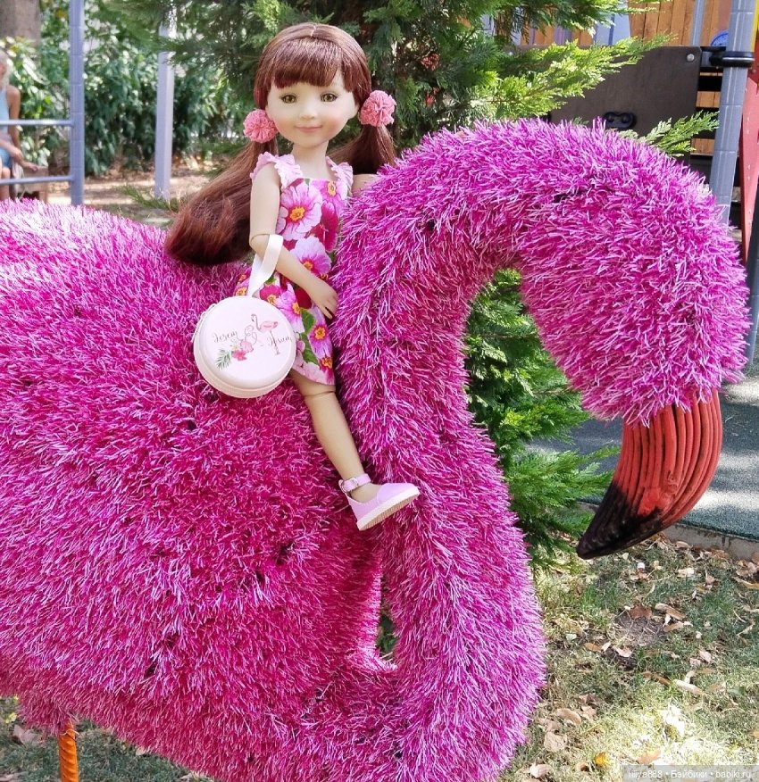 Фламинго🌸. Из цикла "Белкино лето"