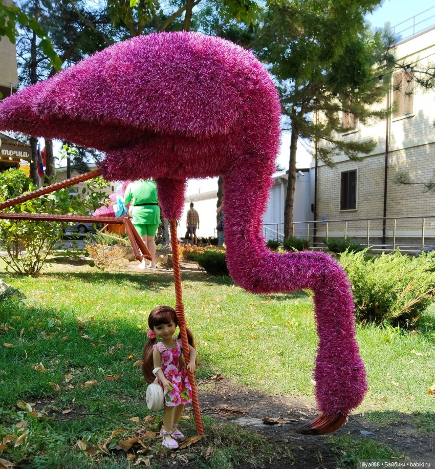 Фламинго🌸. Из цикла "Белкино лето"