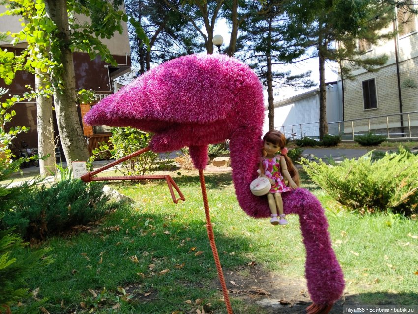 Фламинго🌸. Из цикла "Белкино лето" (фото 9)