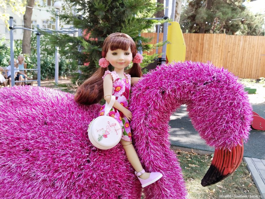 Фламинго🌸. Из цикла "Белкино лето"