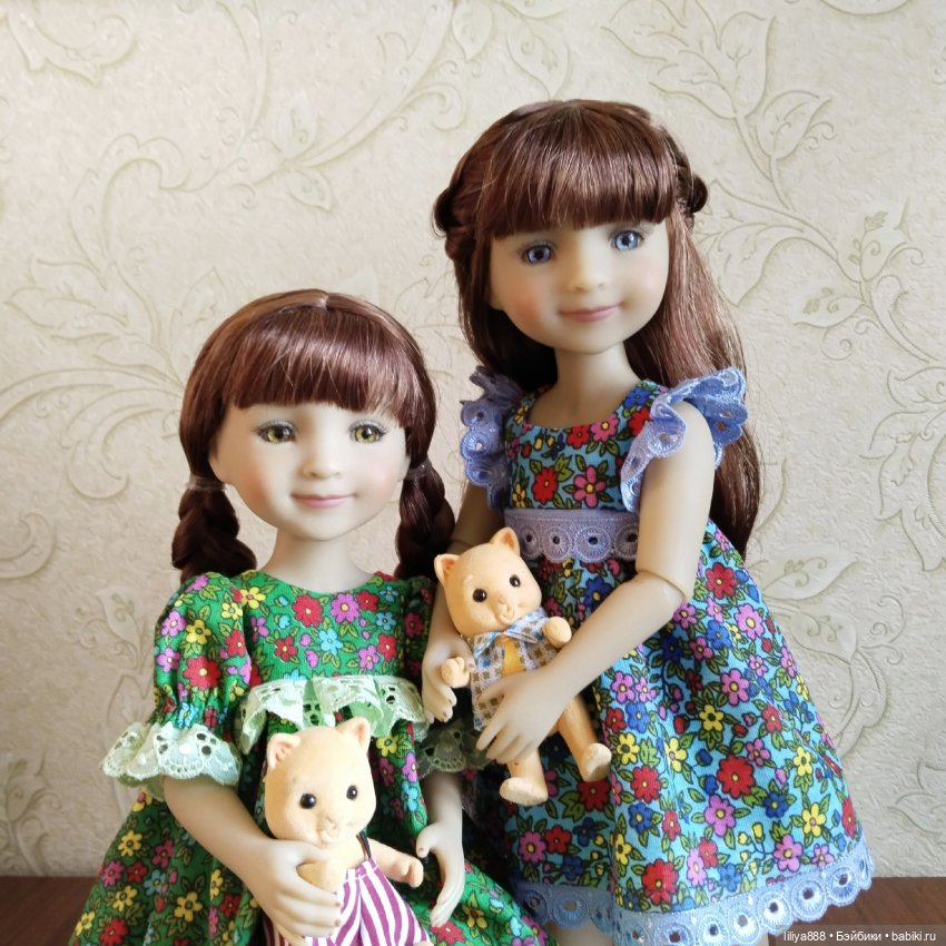 Найди 5 отличий 💙💚 — Одежда и обувь для кукол своими руками: фото