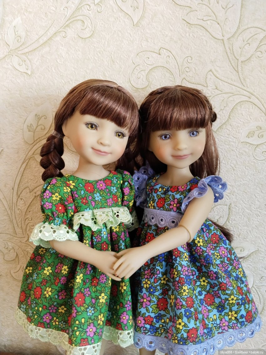 Найди 5 отличий 💙💚 — Одежда и обувь для кукол своими руками: фото (фото 3)