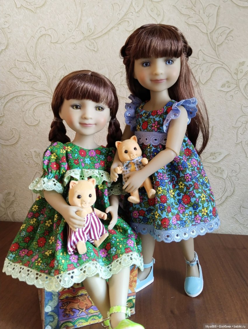 Найди 5 отличий 💙💚 — Одежда и обувь для кукол своими руками: фото