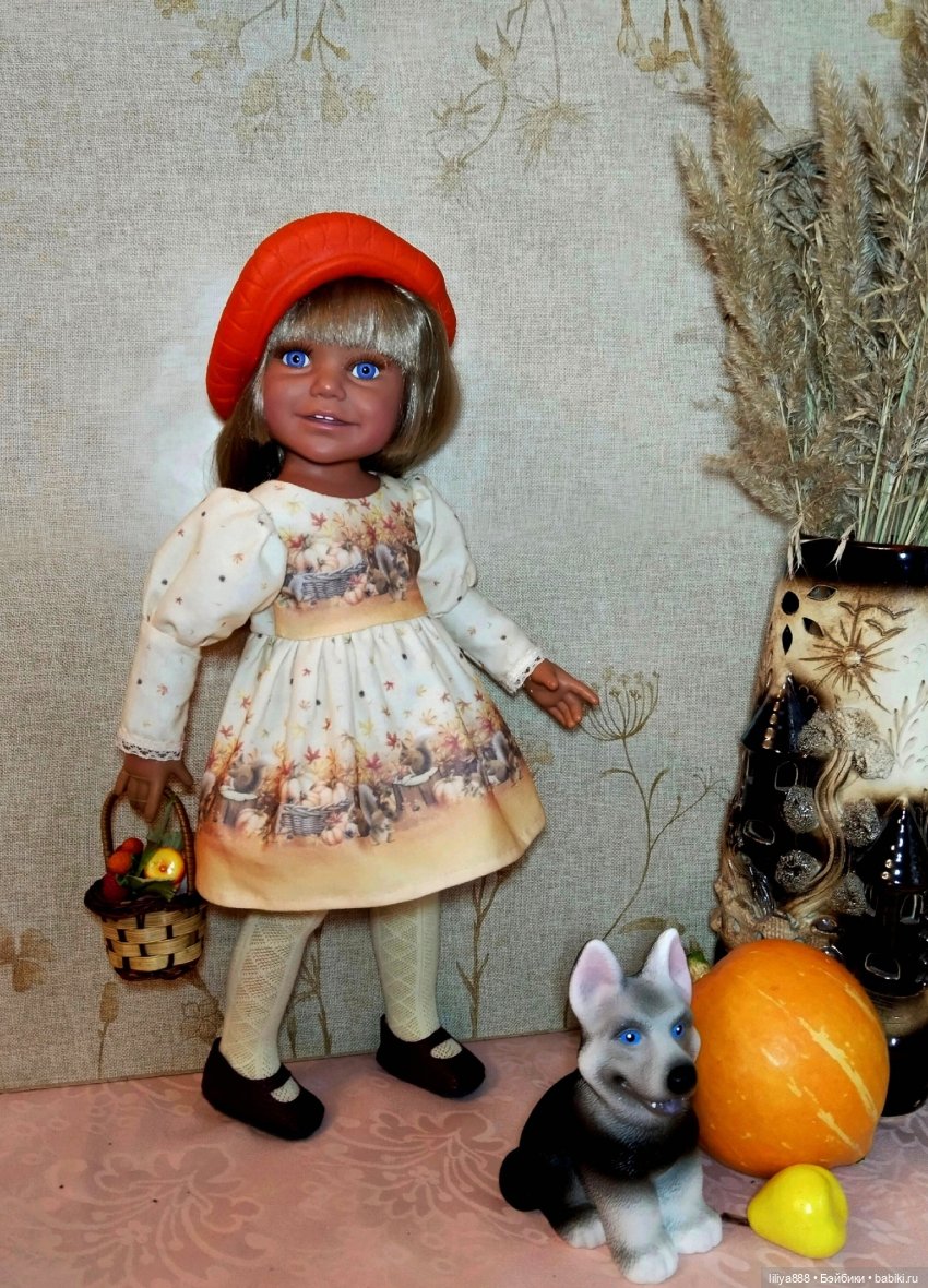 Дианин Урожай 🍑🍐🍎 — Куклы EuroGirls Diana Collection: формат 18" (46 см) (фото 2)