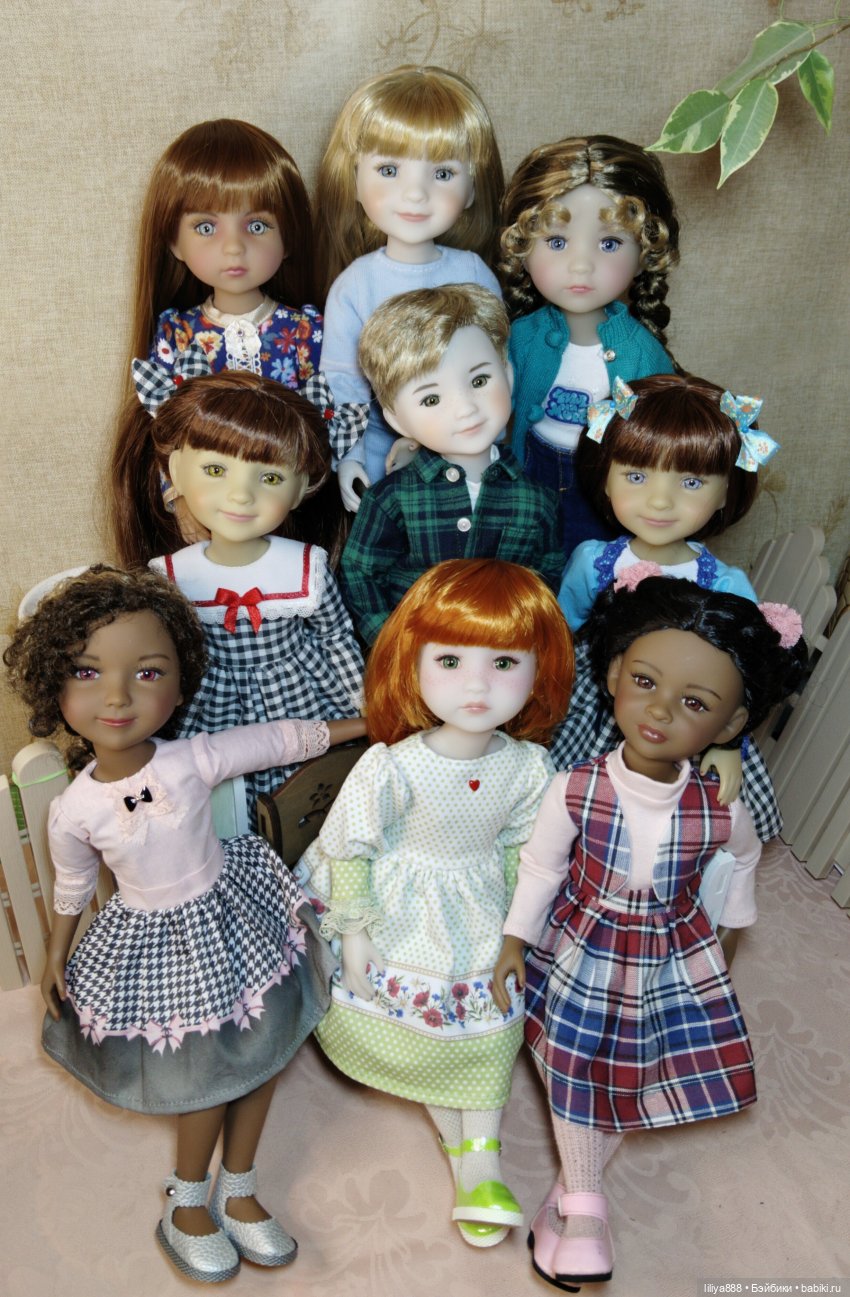 "8 девок - один я" 😊 — Куклы Ruby Red (Руби Ред) Fashion Friends: Siblies