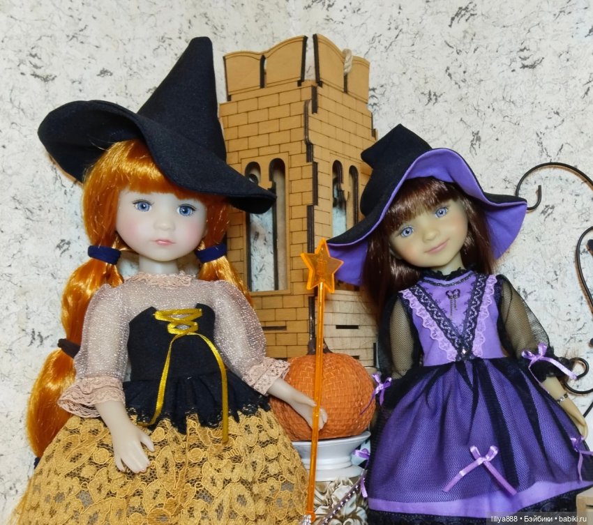 хэлло, хэлло, Хэллоуин 🎃 | Бэйбики Хэлло, хэлло, Хэллоуин 🎃 — Куклы Ruby Red (Руби Ред) Fashion Friends: Siblies (фото 7)