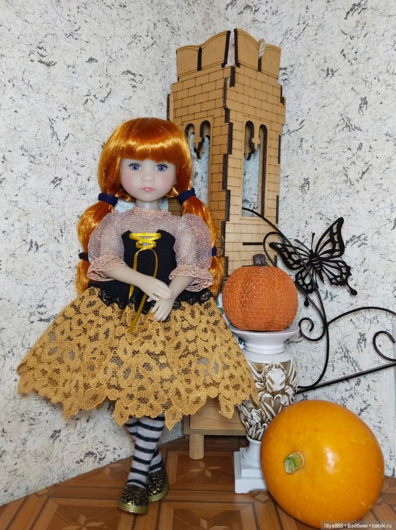 хэлло, хэлло, Хэллоуин 🎃 | Бэйбики Хэлло, хэлло, Хэллоуин 🎃 — Куклы Ruby Red (Руби Ред) Fashion Friends: Siblies (фото 3)