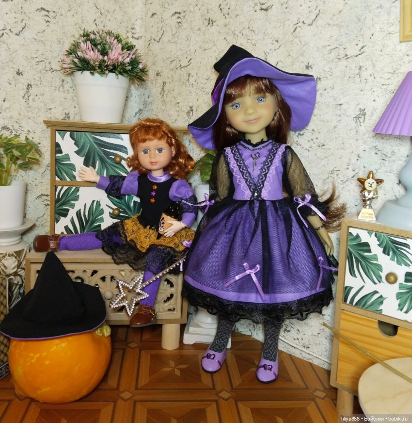 Хэлло, хэлло, Хэллоуин 🎃 — Куклы Ruby Red (Руби Ред) Fashion Friends: Siblies