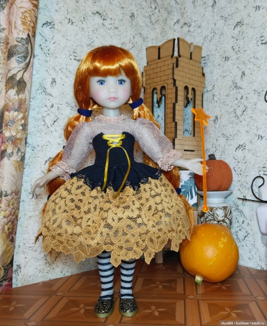 хэлло, хэлло, Хэллоуин 🎃 | Бэйбики Хэлло, хэлло, Хэллоуин 🎃 — Куклы Ruby Red (Руби Ред) Fashion Friends: Siblies (фото 5)