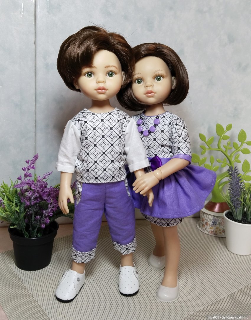 Кукольный фэмили-лук — Одежда и обувь для кукол своими руками: фото