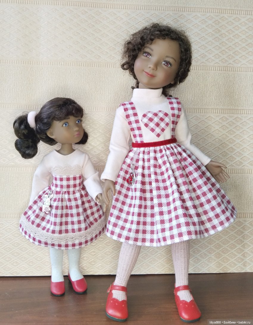 Кукольный фэмили-лук — Одежда и обувь для кукол своими руками: фото (фото 9)