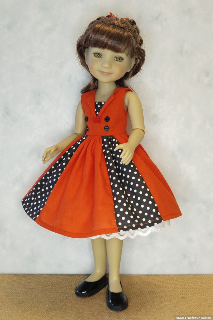 Красное и чёрное 💃 — Куклы Ruby Red (Руби Ред) Fashion Friends: Siblies (фото 9)