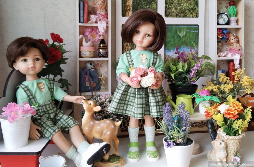 Маленькая цветочница 😊🪻 — Куклы Paola Reina (Паола Рейна): новинки