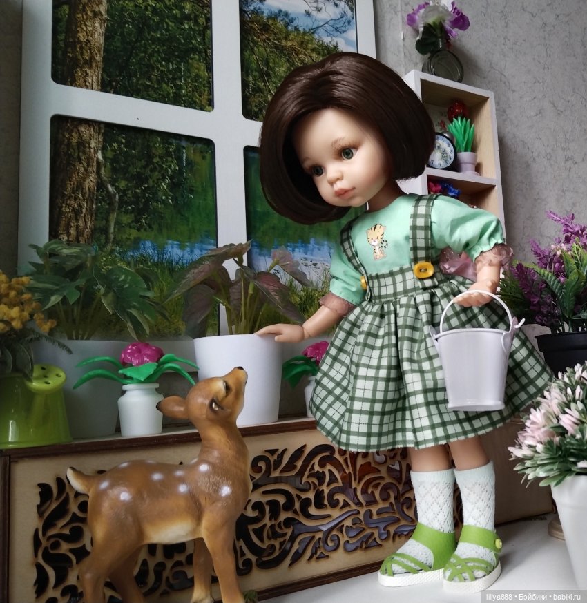 Маленькая цветочница 😊🪻 — Куклы Paola Reina (Паола Рейна): новинки (фото 10)