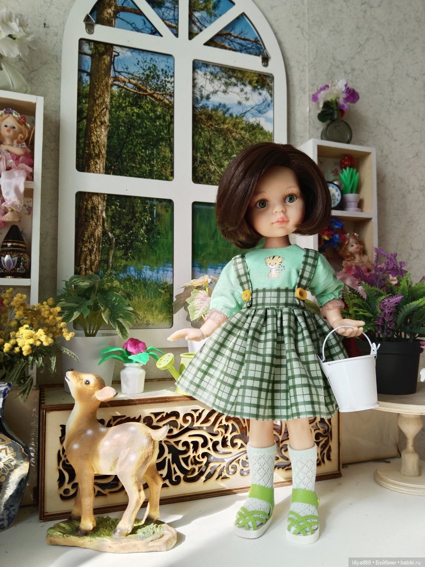 Маленькая цветочница 😊🪻 — Куклы Paola Reina (Паола Рейна): новинки