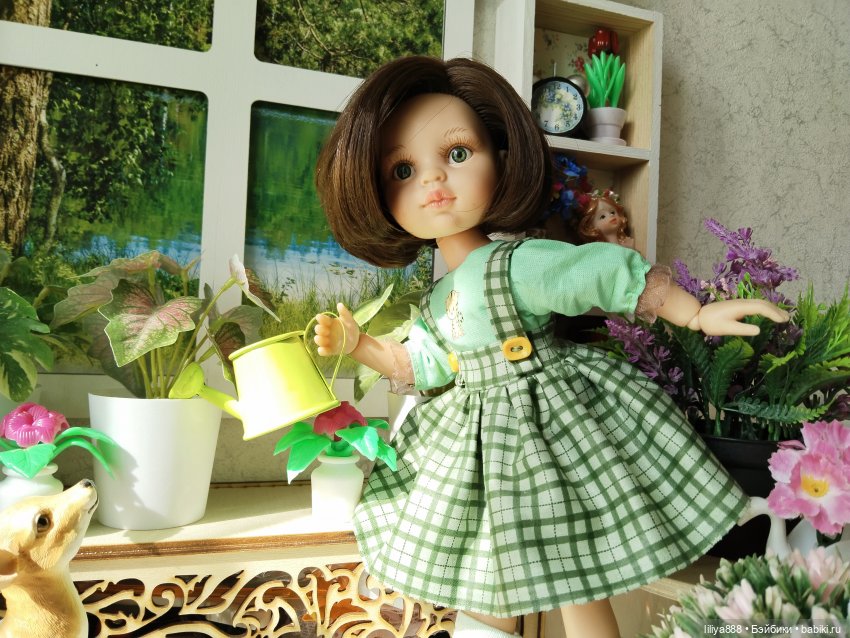 Маленькая цветочница 😊🪻 — Куклы Paola Reina (Паола Рейна): новинки