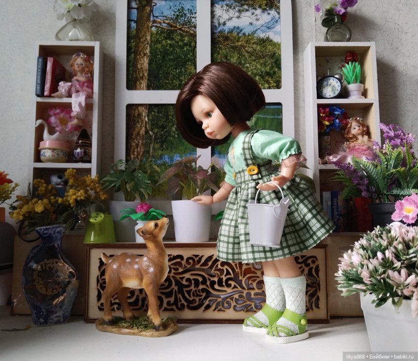 Маленькая цветочница 😊🪻 — Куклы Paola Reina (Паола Рейна): новинки (фото 7)