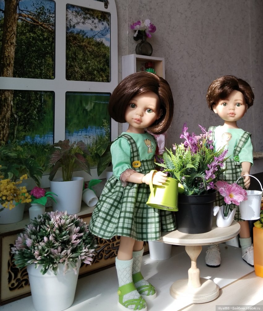 Маленькая цветочница 😊🪻 — Куклы Paola Reina (Паола Рейна): новинки (фото 8)