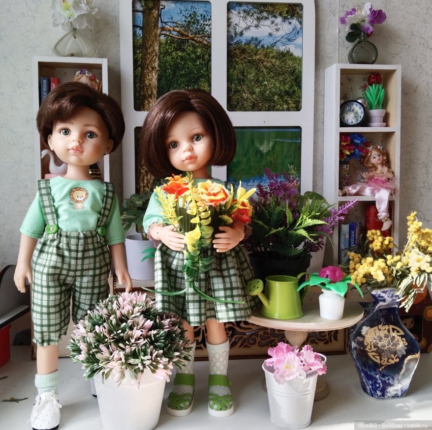 Маленькая цветочница 😊🪻 — Куклы Paola Reina (Паола Рейна): новинки (фото 9)
