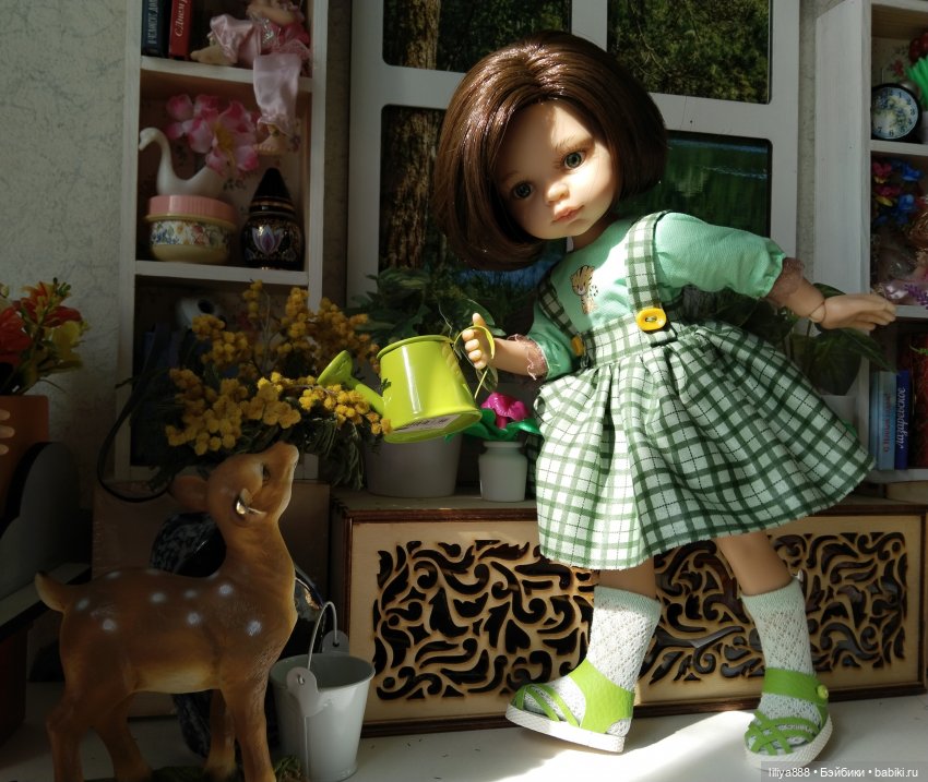 Маленькая цветочница 😊🪻 — Куклы Paola Reina (Паола Рейна): новинки