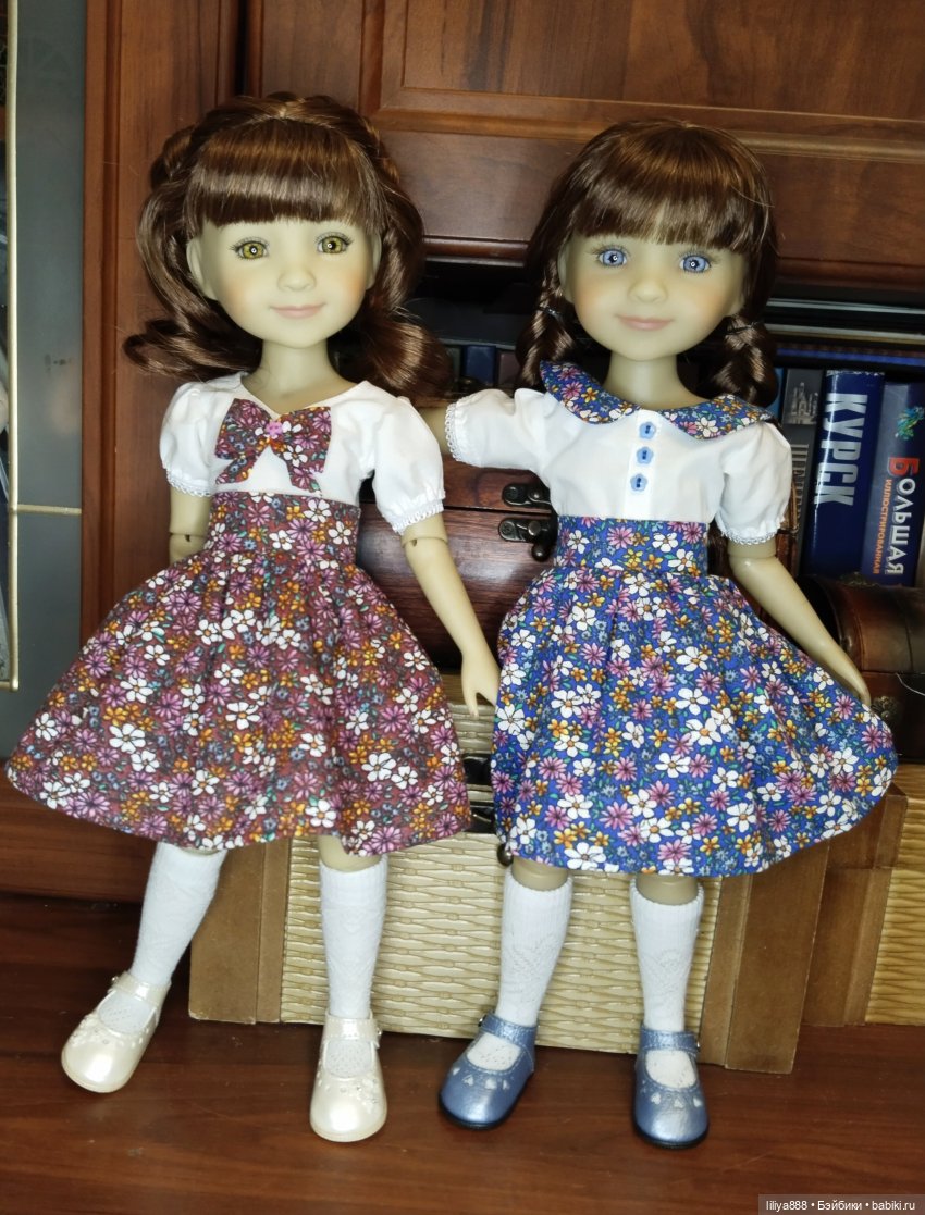 Летние мотивы-2025 | Бэйбики Летние мотивы-2025 — Куклы Ruby Red (Руби Ред) Fashion Friends: Siblies (фото 2)