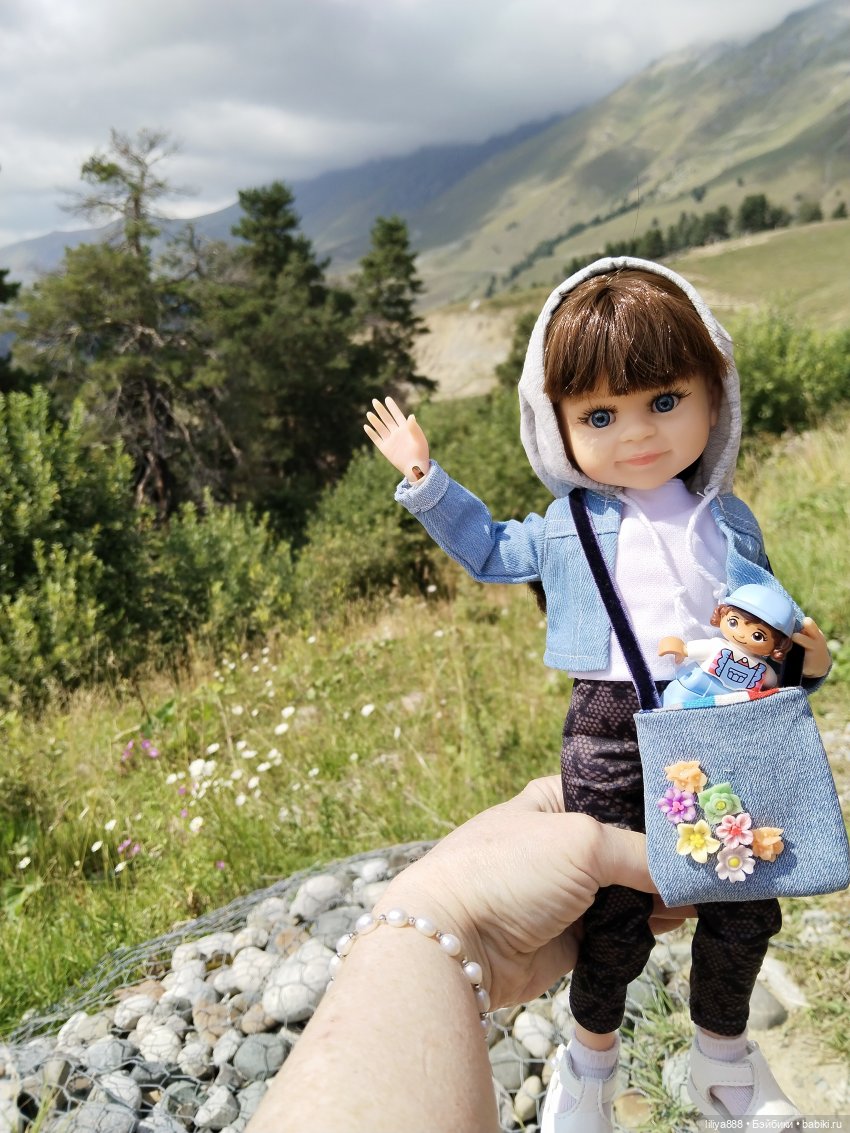 Кукла идёт в горы. ⛰️🌄⛰️ — Куклы Paola Reina (Паола Рейна): новинки (фото 6)