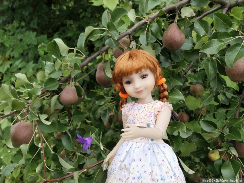 Зара и урожай 🍐 — Куклы Ruby Red (Руби Ред) Fashion Friends: Siblies (фото 8)