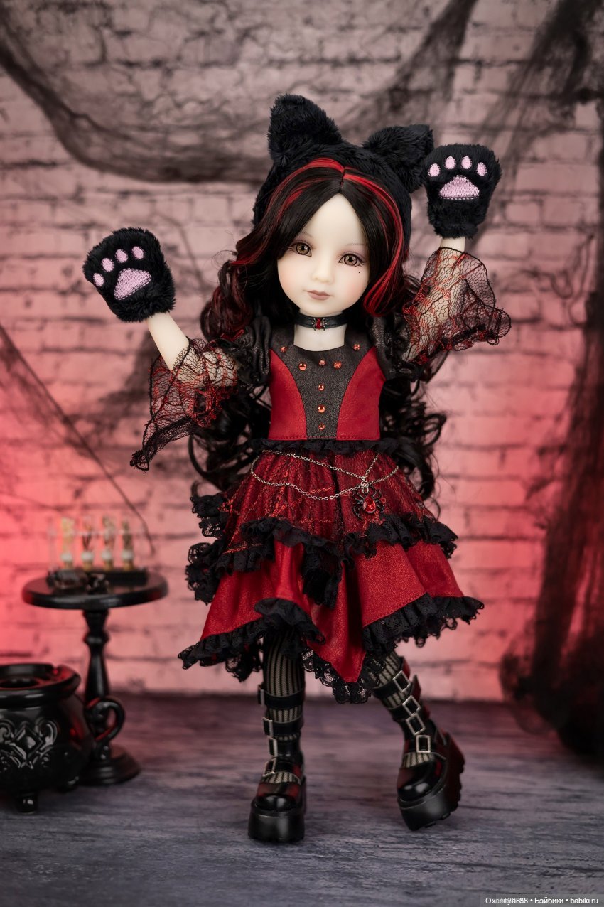Яркая кошечка Максин 😺 — Куклы Ruby Red (Руби Ред) Fashion Friends: Siblies (фото 4)