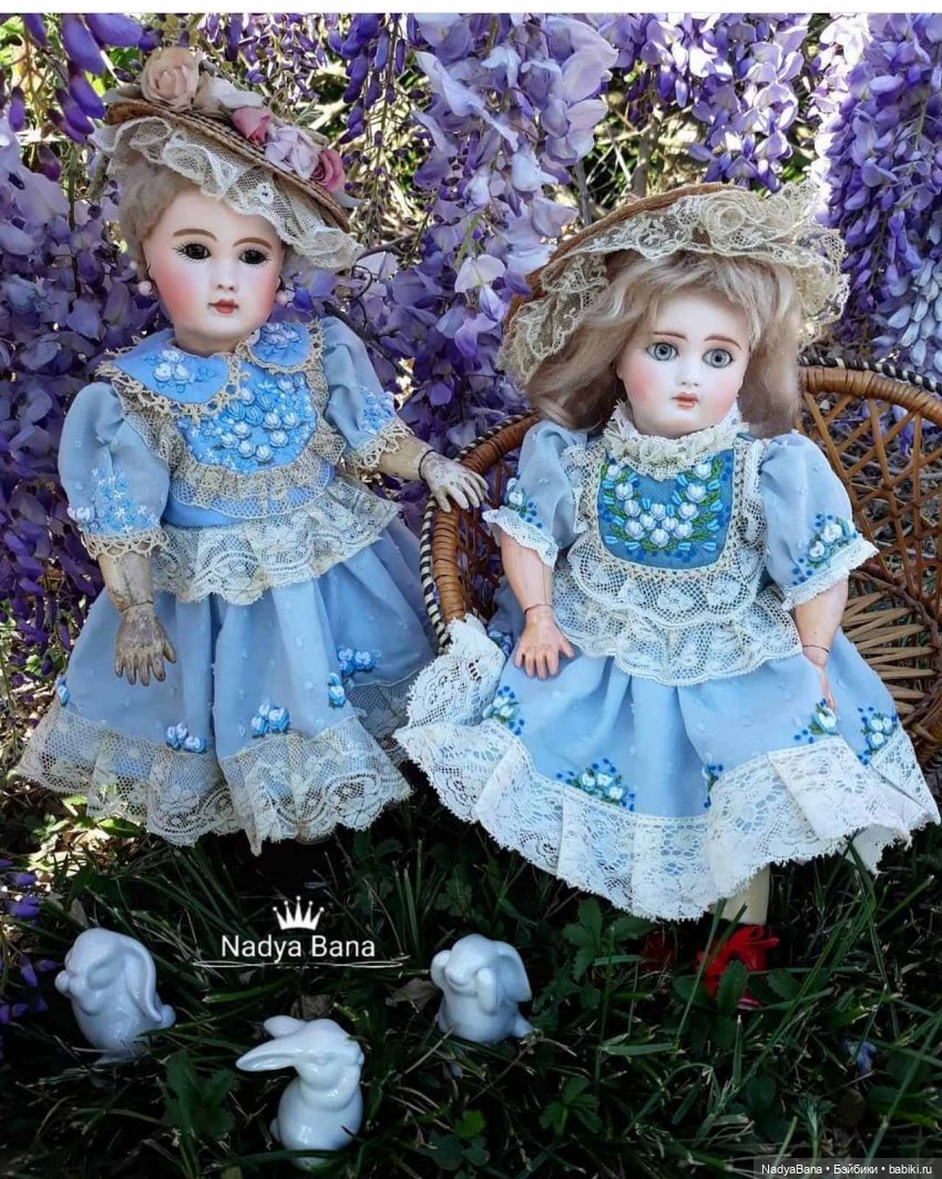 Платья для кукол — Антикварные куклы Jumeau (Жюмо): Tete Jumeau (фото 3)