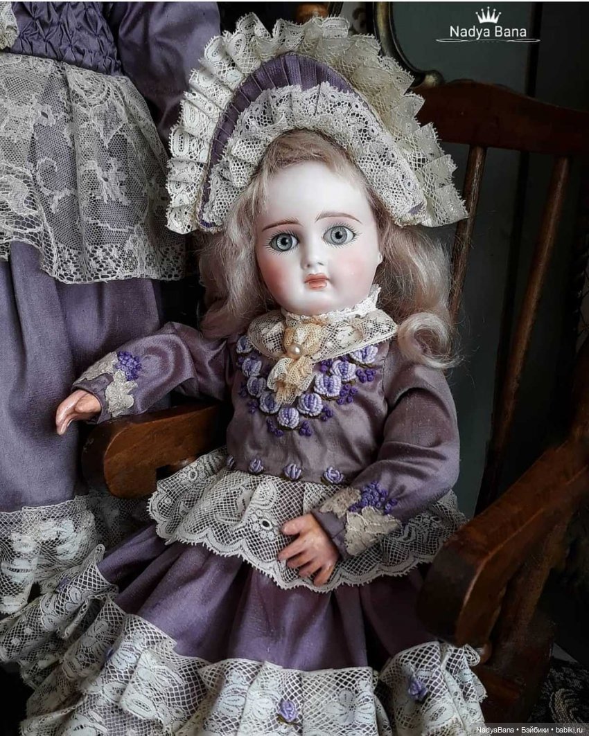 Платья для кукол — Антикварные куклы Jumeau (Жюмо): Tete Jumeau (фото 4)