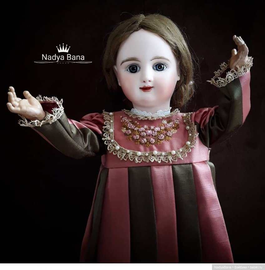 Платья для кукол — Антикварные куклы Jumeau (Жюмо): Tete Jumeau (фото 5)