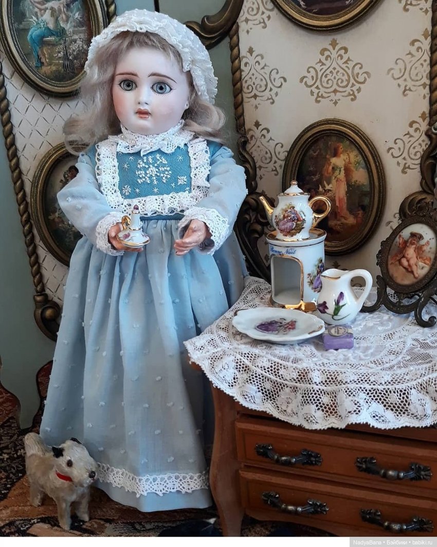 Платья для кукол — Антикварные куклы Jumeau (Жюмо): Tete Jumeau (фото 7)