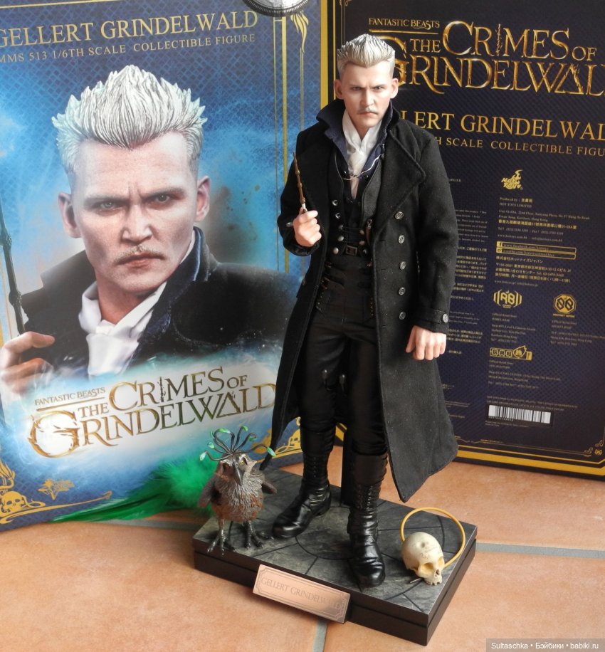Гриндельвальд (Hot Toys) — Коллекционные фигурки Hot Toys (Хот Тойс) 1:6: фото (фото 8)