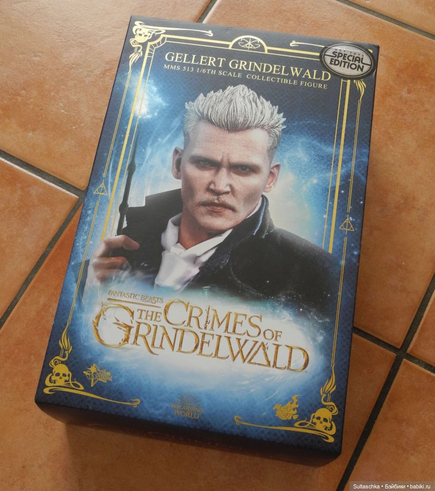 Гриндельвальд (Hot Toys) — Коллекционные фигурки Hot Toys (Хот Тойс) 1:6: фото