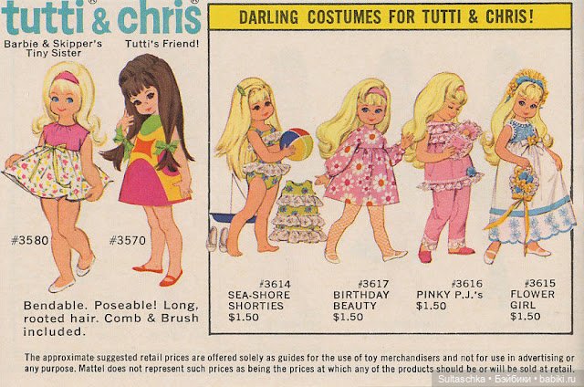 Малышка Тутти и Ко — Куклы Barbie (Барби): Looks (фото 10)