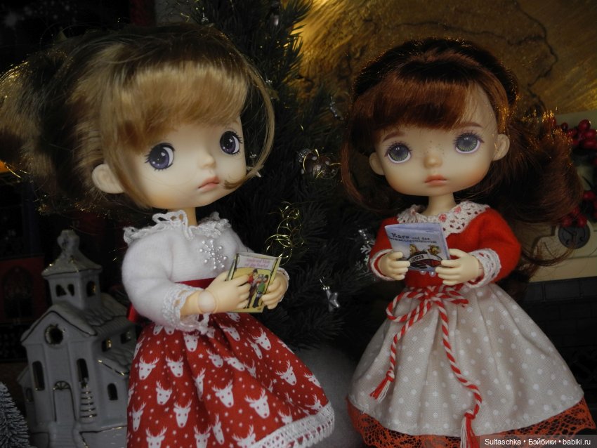 Рождество Лулу и Лотти — Игровые куклы разных производителей (Разное): редкие бренды (фото 4)