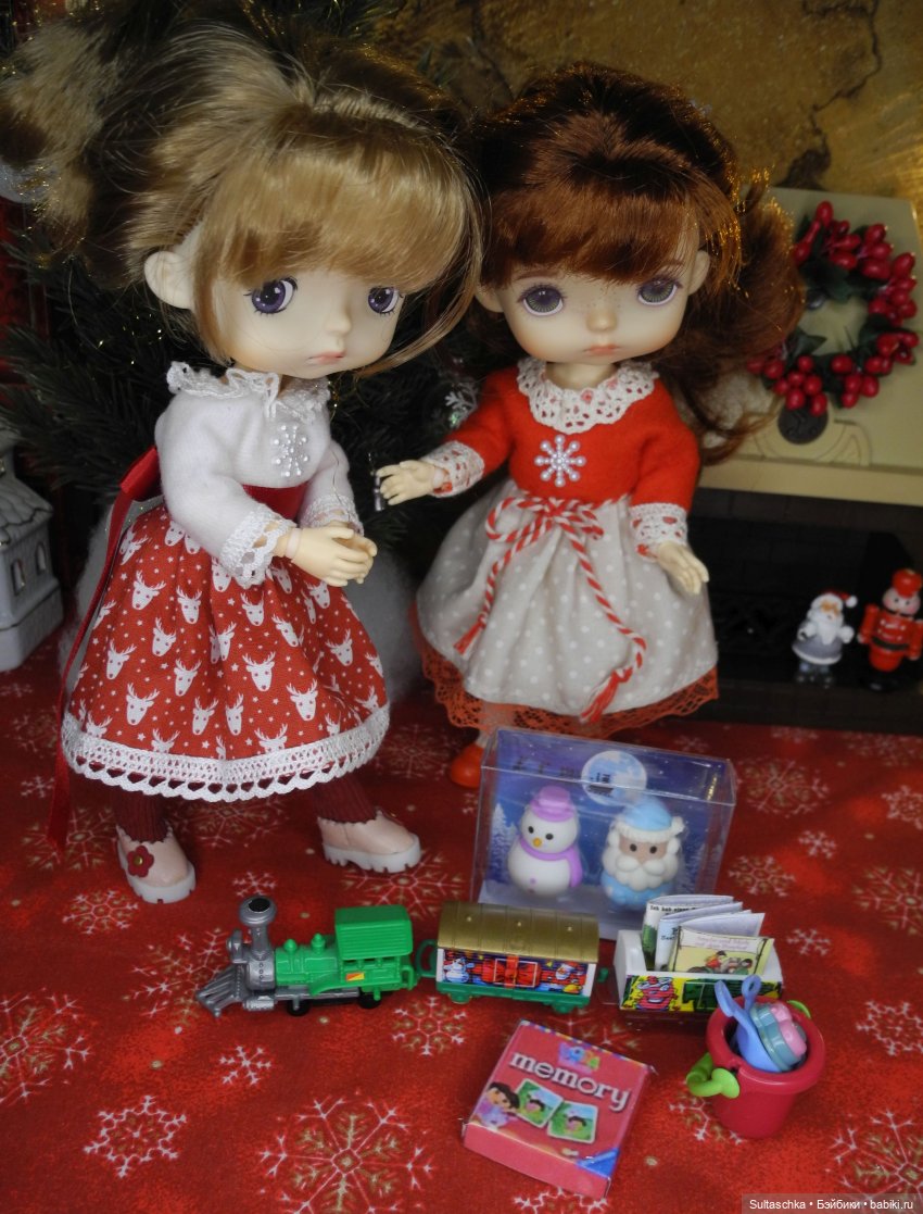 Рождество Лулу и Лотти — Игровые куклы разных производителей (Разное): редкие бренды (фото 2)