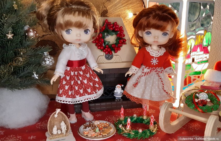 Рождество Лулу и Лотти — Игровые куклы разных производителей (Разное): редкие бренды (фото 8)