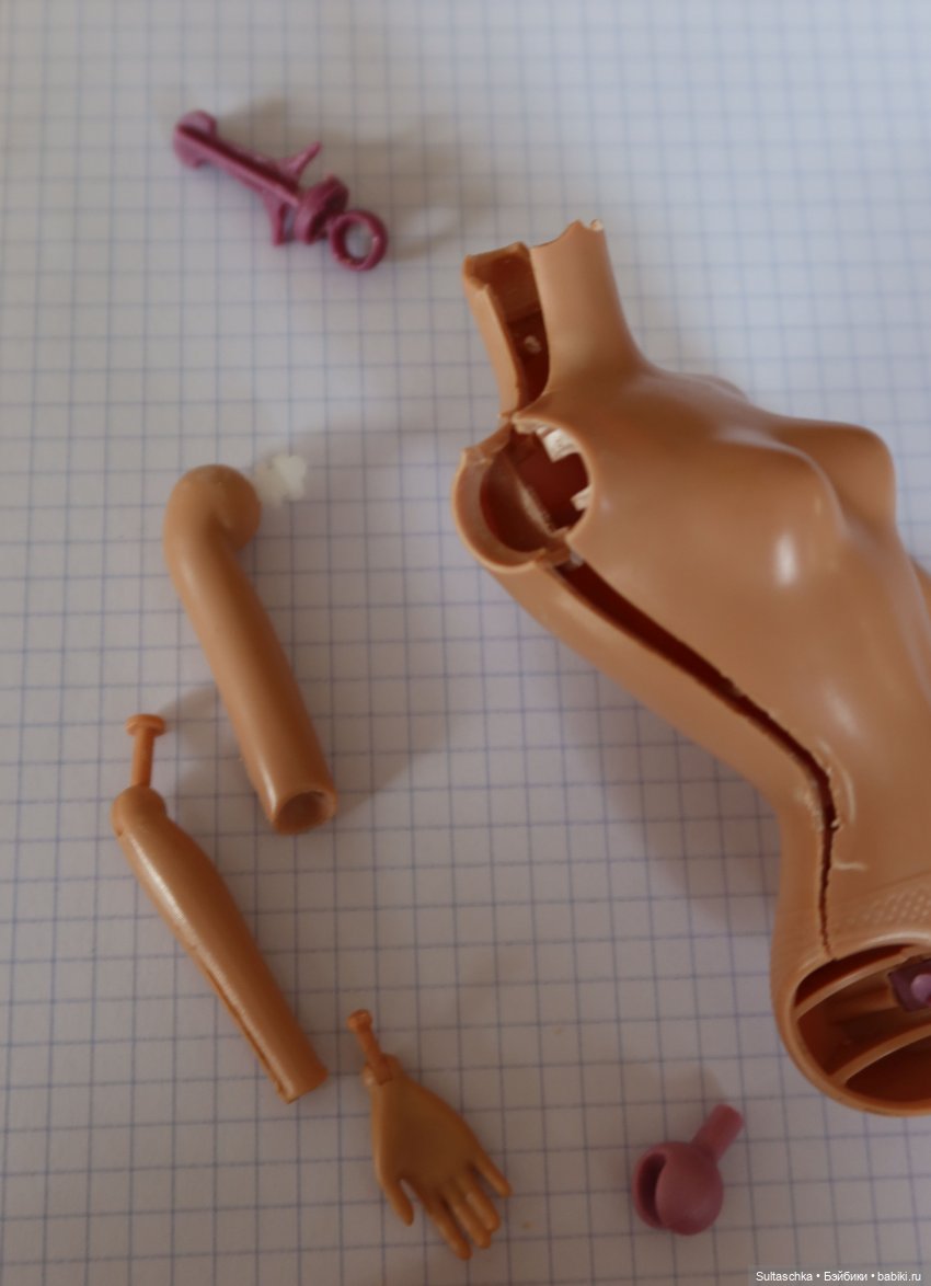 Из чего только сделаны девочки? Кукольные ноги и руки в разрезе. Часть 2 (фото 6)