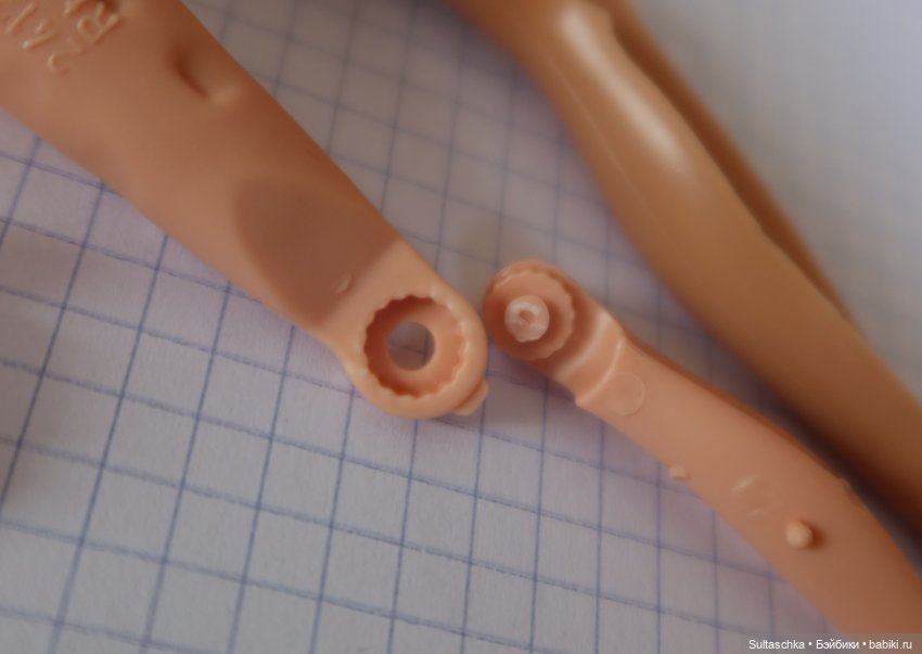 Из чего только сделаны девочки? Кукольные ноги и руки в разрезе. Часть 2