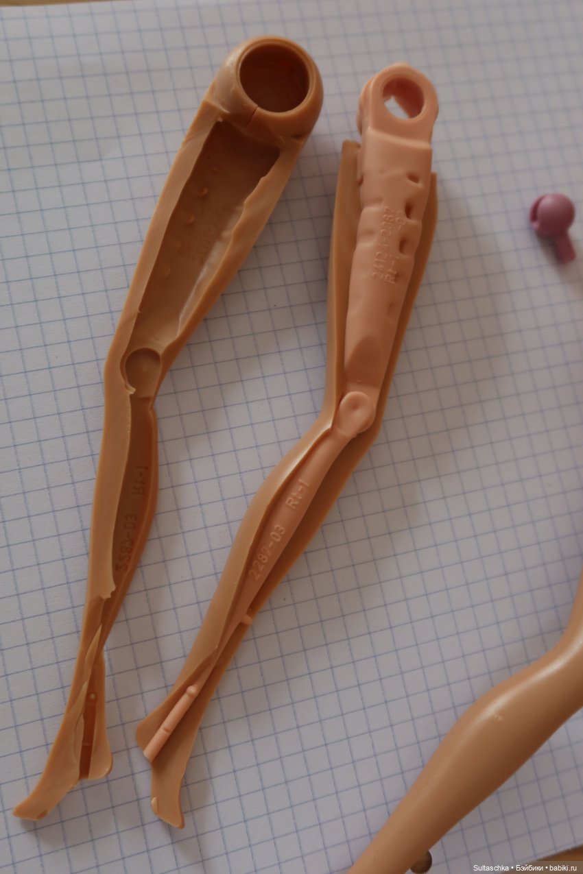 Из чего только сделаны девочки? Кукольные ноги и руки в разрезе. Часть 2 (фото 9)