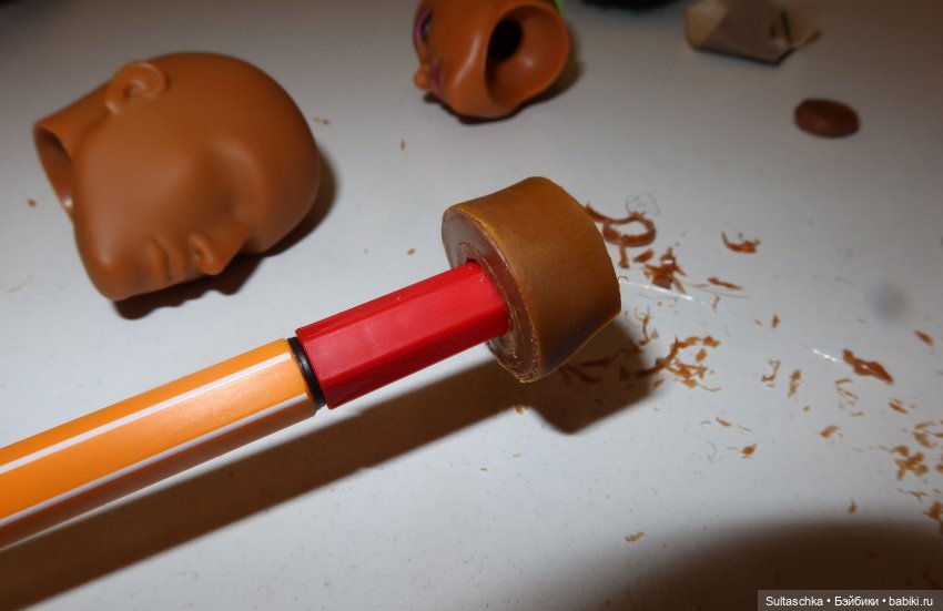 Голова Маттел для тела Адониса