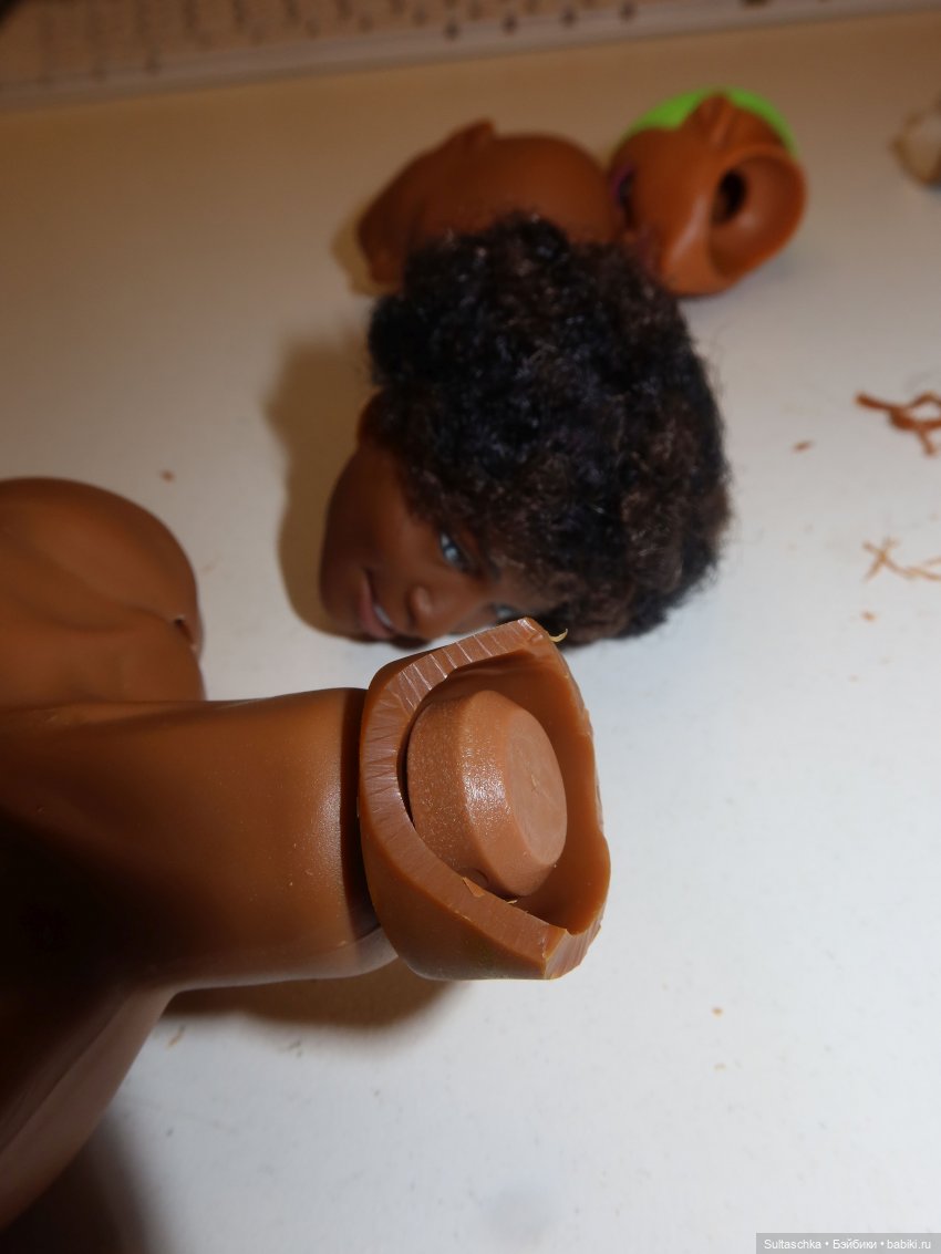 Голова Маттел для тела Адониса